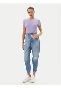 Tommy Jeans Jeansy DW0DW20040 Niebieski Mom Fit. Kolor: niebieski #3