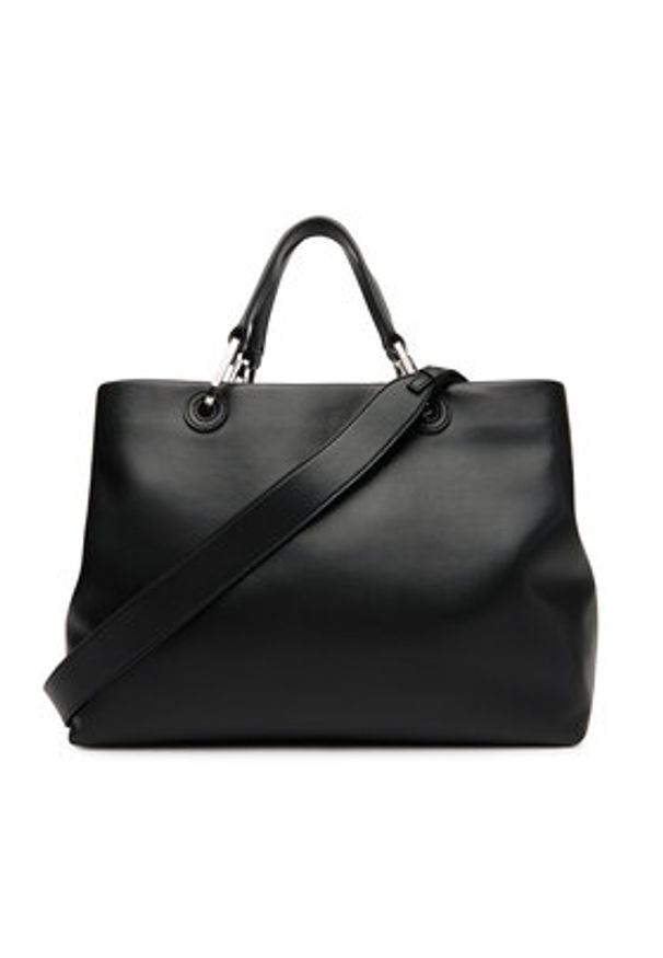 Emporio Armani Torebka EW000360 AF18673 UC001 Czarny. Kolor: czarny. Materiał: skórzane