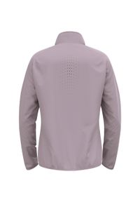 Odlo - Kurtka techniczna damska ODLO Essential Light Jacket. Kolor: fioletowy. Materiał: materiał. Sport: turystyka piesza #2