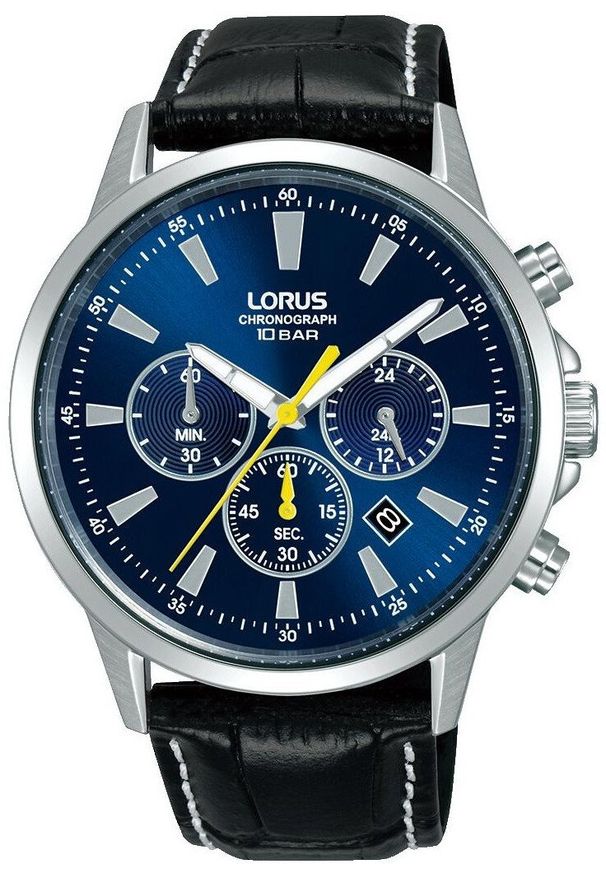 Zegarek Lorus Zegarek męski Lorus RT317LX9 czarny. Kolor: czarny