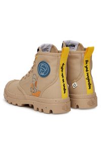 Palladium Trapery Pampa-Petit Prince 74449-286-M Beżowy. Kolor: beżowy. Materiał: materiał