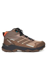 Adidas - adidas Trekkingi Terrex Skychaser AX5 Mid GORE-TEX JH7808 Brązowy. Kolor: brązowy. Materiał: materiał #1