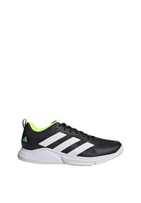 Buty do siatkówki dla dorosłych Adidas Court Team Bounce 2.0 Shoes. Kolor: czarny, biały, wielokolorowy, niebieski. Materiał: materiał. Sport: siatkówka #1