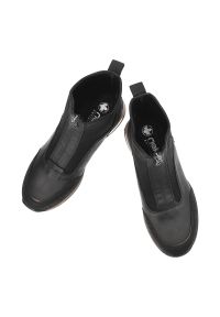 Czarne Botki Rieker Modne Obuwie Damskie. Okazja: na co dzień, na spacer. Zapięcie: zamek. Kolor: czarny. Materiał: materiał. Styl: casual, sportowy #7