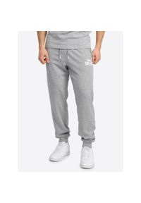 Spodnie do biegania Lonsdale Pilsdon. Okazja: na co dzień. Kolor: szary. Materiał: dresówka. Styl: elegancki, casual #1