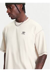 Adidas - adidas T-Shirt Trefoil Essentials JW0970 Écru Regular Fit. Materiał: bawełna #3