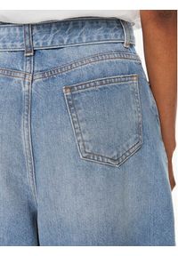 TwinSet - TWINSET Jeansy 241TT2390 Niebieski Wide Leg. Kolor: niebieski