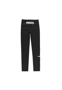 Prosto - Legginsy damskie PROSTO Squat. Kolor: czarny. Sport: turystyka piesza