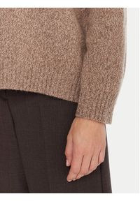 Weekend Max Mara Sweter Sibari 2525366152 Brązowy Relaxed Fit. Kolor: brązowy. Materiał: wełna #5