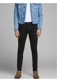 Jack & Jones Jeansy Liam 12109952 Czarny Skinny Fit. Kolor: czarny #1