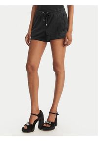Juicy Couture Szorty sportowe Tamia JCWHS126305 Czarny Regular Fit. Kolor: czarny. Materiał: syntetyk #1