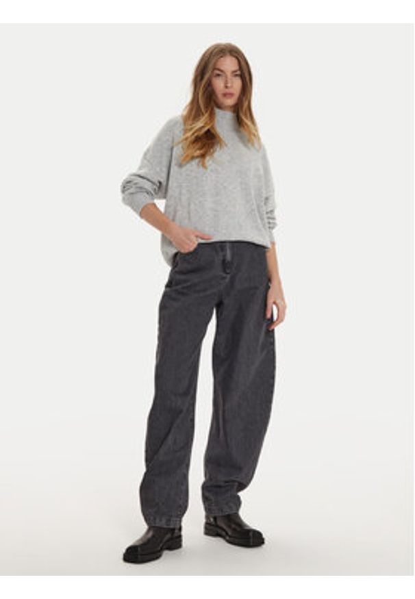 ViCOLO Sweter 77039S Szary Regular Fit. Kolor: szary. Materiał: syntetyk