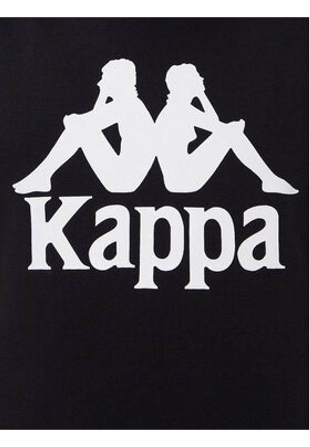 Kappa Bluza Malmo 3 341M43W Czarny Regular Fit. Kolor: czarny. Materiał: bawełna