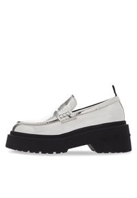 Tommy Jeans Loafersy Tjw Chunky Metallic EN0EN02321 Srebrny. Kolor: srebrny. Materiał: skóra #5