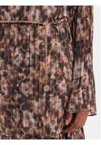 Guess Sukienka codzienna W6RK37 WJ712 Brązowy Regular Fit. Okazja: na co dzień. Kolor: brązowy. Materiał: syntetyk. Typ sukienki: proste. Styl: casual #2