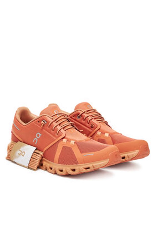 On Sneakersy Cloud 6 3MF10073281 Pomarańczowy. Kolor: pomarańczowy. Materiał: materiał