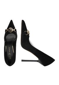 Eva Minge Szpilki EO-LILA-1677-13-3S Czarny. Kolor: czarny. Materiał: skóra, zamsz. Obcas: na szpilce #2