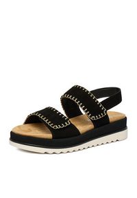 Remonte Sandały CEO-D3P50-02 Czarny. Kolor: czarny. Materiał: zamsz, skóra #3