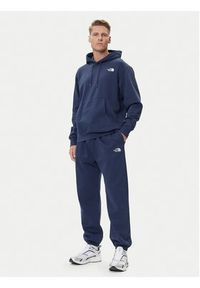 The North Face Spodnie dresowe Essential NF0A8C1F Granatowy Relaxed Fit. Kolor: niebieski. Materiał: syntetyk #4