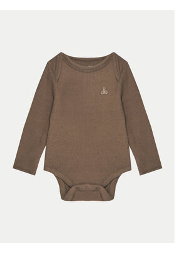 GAP - Gap Komplet body dziecięcych 600961-02 Beżowy. Kolor: beżowy. Materiał: bawełna