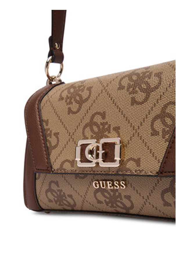 Guess Torebka Karnilla HWOS99 01190 Brązowy. Kolor: brązowy. Materiał: skórzane