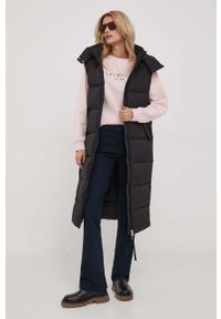 TOMMY HILFIGER - Tommy Hilfiger bluza damska kolor różowy. Kolor: różowy. Materiał: bawełna. Wzór: nadruk. Styl: klasyczny #3