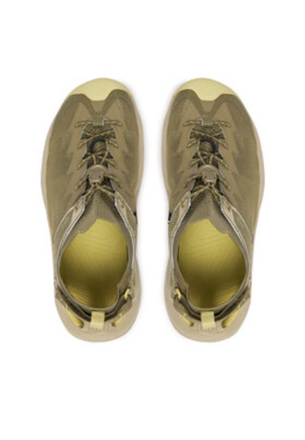 HOKA - Hoka Sandały Hopara 2 1147650 Zielony. Kolor: zielony. Materiał: materiał