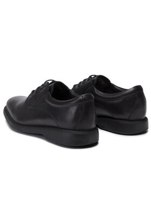 Geox Półbuty U Brayden 2Fit Abx C U54N1C 00043 C9999 Czarny. Kolor: czarny. Materiał: skóra