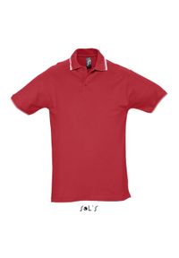 SOL'S - Polo Sol's Practice. Typ kołnierza: polo. Kolor: czerwony #1