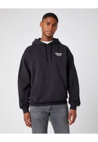 Wrangler - MĘSKA BLUZA WRANGLER WWYG HOODIE FADED BLACK W6F9H1XV6