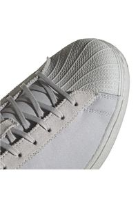 Adidas - Buty adidas Superstar M GY0637 szare. Zapięcie: sznurówki. Kolor: szary. Materiał: syntetyk, guma. Wzór: jodełka. Model: Adidas Superstar #3