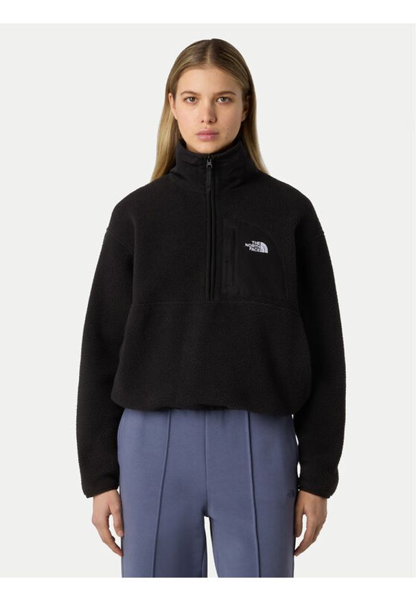 The North Face Polar Yumiori NF0A8EV0 Czarny Relaxed Fit. Kolor: czarny. Materiał: syntetyk