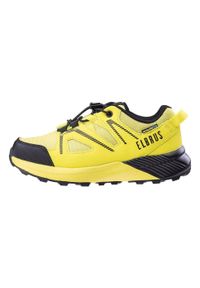 Elbrus - Dziecięce/niemowlęce Wodoodporne Buty Do Chodzenia Vapus. Kolor: czarny, zielony, wielokolorowy. Sport: turystyka piesza