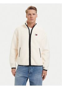 Tommy Jeans Polar Teddy DM0DM22345 Biały Relaxed Fit. Kolor: biały. Materiał: syntetyk #1