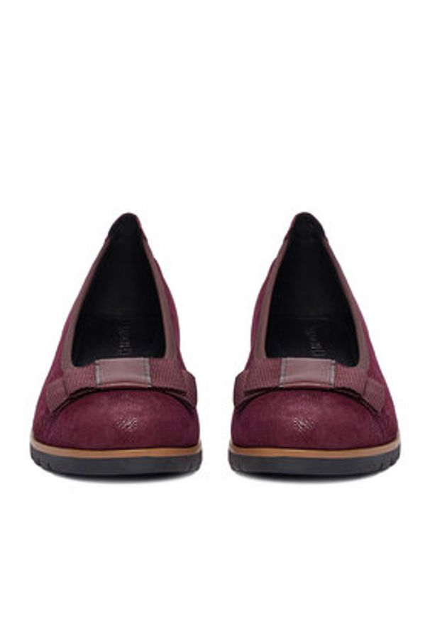 Lasocki Baleriny CEO-RST-TOMBA-29 Bordowy. Kolor: czerwony. Materiał: materiał