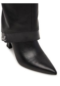 Karl Lagerfeld - KARL LAGERFELD Kozaki KL32081 Czarny. Kolor: czarny. Materiał: skóra #3