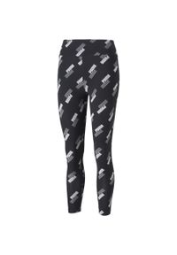Legginsy damskie Puma POWER AOP 7/8. Kolor: czarny