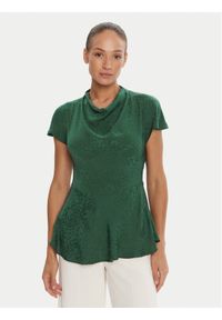 Bruuns Bazaar Bluzka Bacopa Zimoni BBW4577 Zielony Regular Fit. Kolor: zielony. Materiał: wiskoza