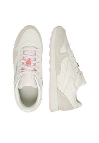 Reebok Sneakersy EO-CLASSIC LEATHER 100224475 Écru. Kolor: kremowy. Materiał: skóra. Model: Reebok Classic #5