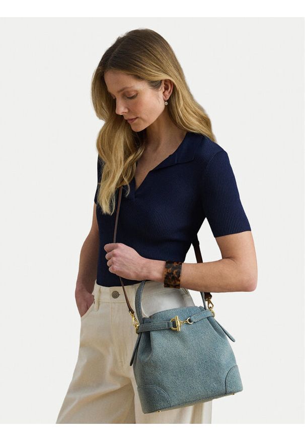 Lauren Ralph Lauren - LAUREN RALPH LAUREN Torebka 431P10498001 Niebieski. Kolor: niebieski