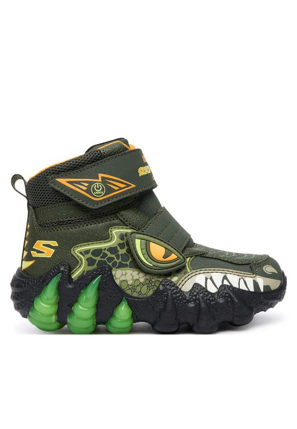 skechers - Śniegowce Skechers. Kolor: brązowy