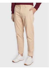 Chinosy Tommy Jeans. Kolor: beżowy #1