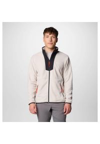 columbia - Bluza męska Columbia Sequoia Grove FZ Fleece. Kolor: biały, czarny, wielokolorowy, pomarańczowy, żółty