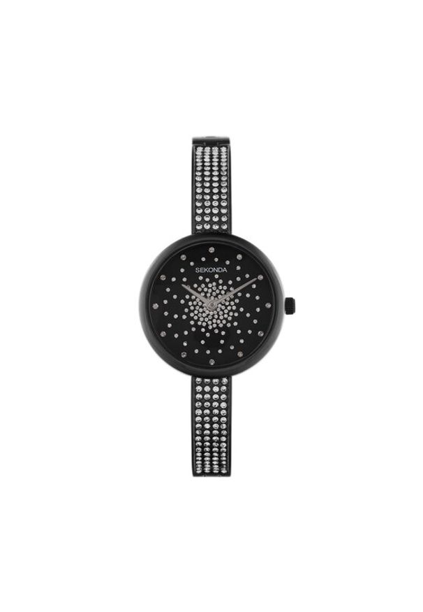 Sekonda Zegarek 40632 Czarny. Kolor: czarny