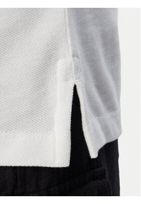 Calvin Klein Jeans Polo Monogram LV04RC276G Biały Slim Fit. Typ kołnierza: polo. Kolor: biały. Materiał: bawełna #5