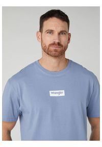Wrangler - WRANGLER SMALL BOX TEE MĘSKI T-SHIRT KOSZULKA NADURK LOGO STONE WASH W7C4EEX4Q #2
