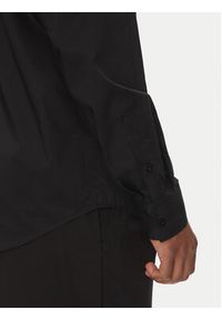 Versace Jeans Couture Koszula 78GALYR1 Czarny Slim Fit. Kolor: czarny. Materiał: bawełna