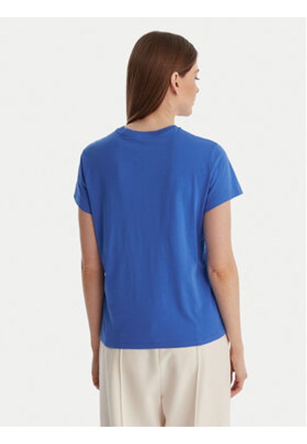 Polo Ralph Lauren T-Shirt 211B14605004 Niebieski Classic Fit. Typ kołnierza: polo. Kolor: niebieski. Materiał: bawełna