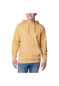 columbia - Bluza męska Columbia Trek z kapturem. Typ kołnierza: kaptur. Kolor: żółty. Materiał: bawełna, poliester