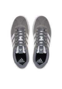 Adidas - adidas Sneakersy Vl Court 3.0 ID6276 Szary. Kolor: szary. Materiał: zamsz, skóra